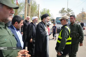 بازدید نماینده ولی&zwnj;فقیه در امور حج و زیارت از مرز خسروی و نحوه خدمات به زائران اربعین