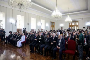 نشست وزیر امور خارجه با سفرا و نمایندگی های سیاسی در تهران