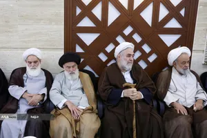 دیدار بیوت مراجع عظام تقلید با سرپرست حجاج ایرانی