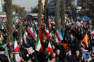 فریاد مردم تهران در محکومیت اقدامات تروریستی اغتشاشگران