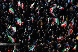 فریاد مردم تهران در محکومیت اقدامات تروریستی اغتشاشگران