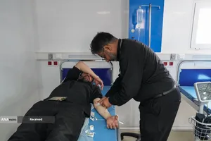 بازدید رئیس ستاد فرمان اجرائی امام(ره) از خدمت رسانی موکب داران اربعین حسینی مرز مهران