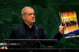 دکتر مسعود پزشکیان رئیس&zwnj;جمهوری اسلامی ایران در سخنرانی خود در هشتاد و یکمین مجمع عمومی سازمان ملل متحد، با اشاره به اتهاماتی که رئیس جمهور آمریکا علیه ایران مطرح کرد، گفت: ما تروریست نیستیم؛ ما قربانی تروریسم هستیم،رئیس جمهور با اشاره به حملات انجام&zwnj;شده علیه ایران اظهار کرد: رهبر ما را بدون هیچ دلیل و برهانی ترور کردند و در حملات صورت&zwnj;گرفته، مدارس، مراکز ورزشی، بیمارستان&zwnj;ها، دانشگاه&zwnj;ها، پل&zwnj;ها و زیرساخت&zwnj;های کشور هدف قرار گرفته&zwnj;اند