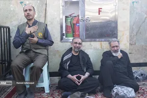 تشییع و تدفین پیکر مطهر دانشمند هسته&zwnj;ای شهید محمدمهدی طهرانچی رییس دانشگاه آزاد اسلامی و همسر گرانقدرش شهیده مژگان قراویری در حرم حضرت عبدالعظیم حسنی(ع)