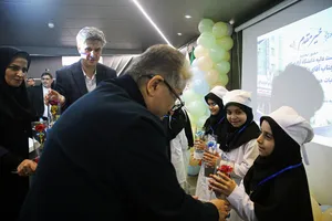 مراسم روز پرستار در بیمارستان حضرت امیرالمومنین(ع) با حضور رییس دانشگاه آزاد اسلامی