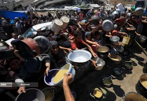 بحران گرسنگی رو به وخامت غزه همزمان با تشدید هشدارهای قحطی