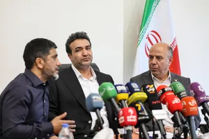 مراسم امضای تفاهم&zwnj;نامه همکاری فدراسیون کشتی و دانشگاه آزاد اسلامی