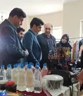 آغاز کار نمایشگاه صنایع خلاق و هنر‌های دستی در دانشگاه آزاد ورامین