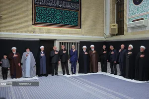 عزاداری شب شهادت حضرت فاطمةالزهرا سلام&zwnj;الله&zwnj;علیها در حسینیه امام خمینی(ره)