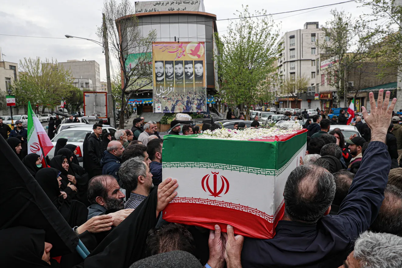 تشییع پیکر ام البنین تهران - مادر شهیدان افراسیابی