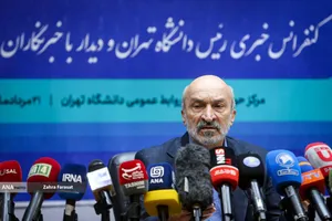 محمدحسین امید رئیس دانشگاه تهران