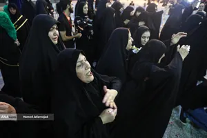 تشییع و خاکسپاری شهدای حملات رژیم صهیونیستی در قطعه42 بهشت زهرا(س)