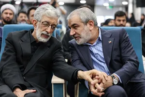 عباسعلی کدخدایی رئیس پژوهشکده شورای نگهبان و غلامعلی حدادعادل، عضو مجمع تشخیص مصلحت نظام