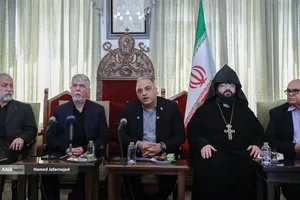 مراسم چهلم شهادت حضرت آیت الله امام سید علی خامنه&zwnj;ای در کلیسای سرکیس مقدس