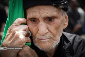 خیمه سوزان ظهر عاشورا - چهارراه گلوبندک تهران