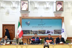  نشست خبری مدیرعامل سازمان راهداری و حمل&zwnj;ونقل جاده&zwnj;ای 