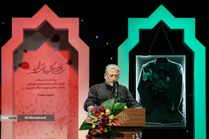 سخنرانی دکتر بیژن رنجبر رییس دانشگاه آزاد اسلامی در مراسم اولین سالگرد دانشمند شهید دکتر محمدمهدی طهرانچی  