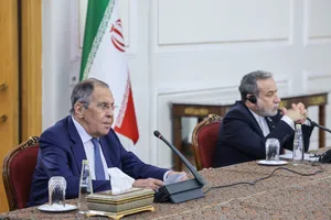 نشست خبری سیدعباس عراقچی وزیر امور خارجه کشورمان و سرگئی لاوروف وزیر امور خارجه روسیه