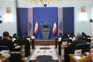 نشست خبری اسماعیل بقائی سخنگوی وزارت خارجه