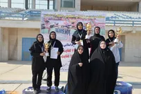 قهرمانی تیم اصفهان در مسابقات دوومیدانی دانشجویان دختر دانشگاه آزاد