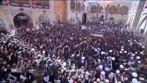تشییع پیکر مطهر امام شهید در نجف اشرف