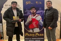 حضور ساعی و برخورداری در مراسم گالای «گرنداسلم ووشی»