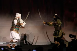 آیین رونمایی از نماد &laquo;فاتح خیبر&raquo;