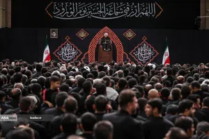 مراسم عزاداری محرم در حسینیه امام خمینی(ره)