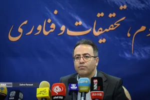 نشست خبری معاون فناوری وزیر علوم
