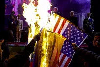 وداع با شهدای ناوشکن دنا و حمایت از نیروهای مسلح - میدان انقلاب