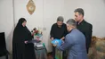 حضور دانشگاهیان در منزل دانشجوی شهید رضا خلف‌خانی