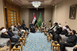 دیدار حجت&zwnj;الاسلام سیدعبدالفتاح نواب، نماینده ولی&zwnj;فقیه در امور حج و زیارت با تولیت مسجد کوفه