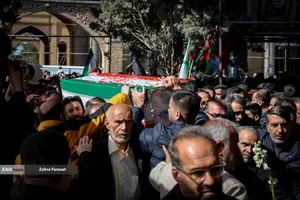 تشییع شهدای حمله متجاوزانه آمریکایی_صهیونی در بهشت زهرا