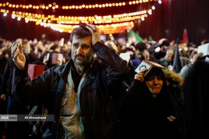 احیای شب بیست و سوم رمضان - میدان انقلاب