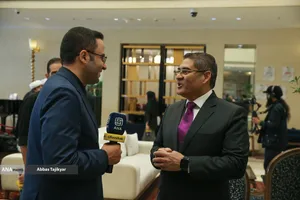 گفتگو با مهمانان خارجی آیین بدرقه آقای شهید ایران، رهبر شهید انقلاب