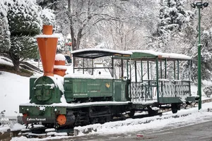 بارش برف زمستانی در تهران 