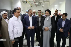 بازدید حجت الاسلام سید عبدالفتاح نواب سرپرست حجاج ایرانی و علیرضا بیات رئیس سازمان حج و زیارت از آشپزخانه ابوسرحد مکه