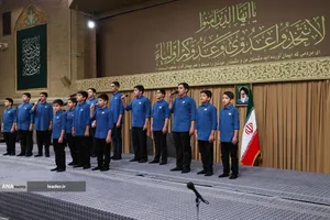 دیدار دانش&zwnj;آموزان و دانشجویان با رهبر معظم انقلاب
