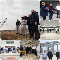 بازدید نوروزی مدیرعامل شرکت صنایع پتروشیمی دهدشت از سایت این پروژه