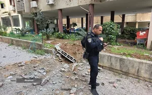 ویرانی های گسترده در سرزمین های اشغالی بر اثر حملات موشکی ایران