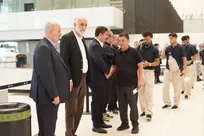 تیم ملی فوتبال برای بازی با بلژیک به لس‌آنجلس رفت