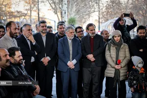 عباس صالحی وزیر فرهنگ و ارشاد اسلامی در ششمین روز جشنواره تئاتر فجر