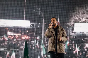 اجتماع مردمی در حمایت از رزمندگان اسلام - میدان صنعت
