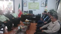 دیدار رئیس دانشگاه آزاد مرودشت با مسئولین ناجا در این شهرستان