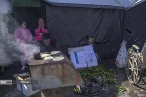 شهرک نشینان صهیونیست مسیر کامیون&zwnj;های حامل آرد به نوار غزه را بستند