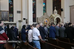 مراسم چهلم شهادت حضرت آیت الله امام سید علی خامنه&zwnj;ای در کلیسای سرکیس مقدس