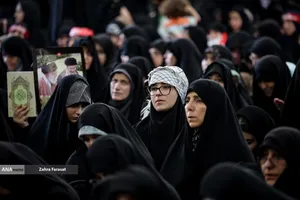 بزرگداشت شهیده سیده بشری حسینی خامنه ای