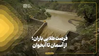 فرصت طلایی باران؛ از آسمان تا آبخوان