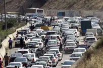 ترافیک سنگین در محور‌های شمال و آزادراه قزوین–کرج–تهران، چالوس و تهران–شمال یک‌طرفه شد