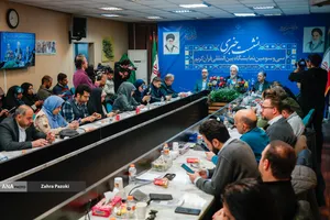 نشست خبری حجت الاسلام حمید رضا ارباب سلیمانی رییس سی و سومین نمایشگاه بین المللی قرآن کریم 